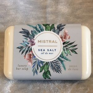 Mistral Scented Sea Salt Luxury Hand Soap 7 oz Shea Butter Olive Oil NWT France